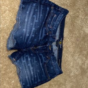 Lucky brand Riley jean short Stars and Stripes
